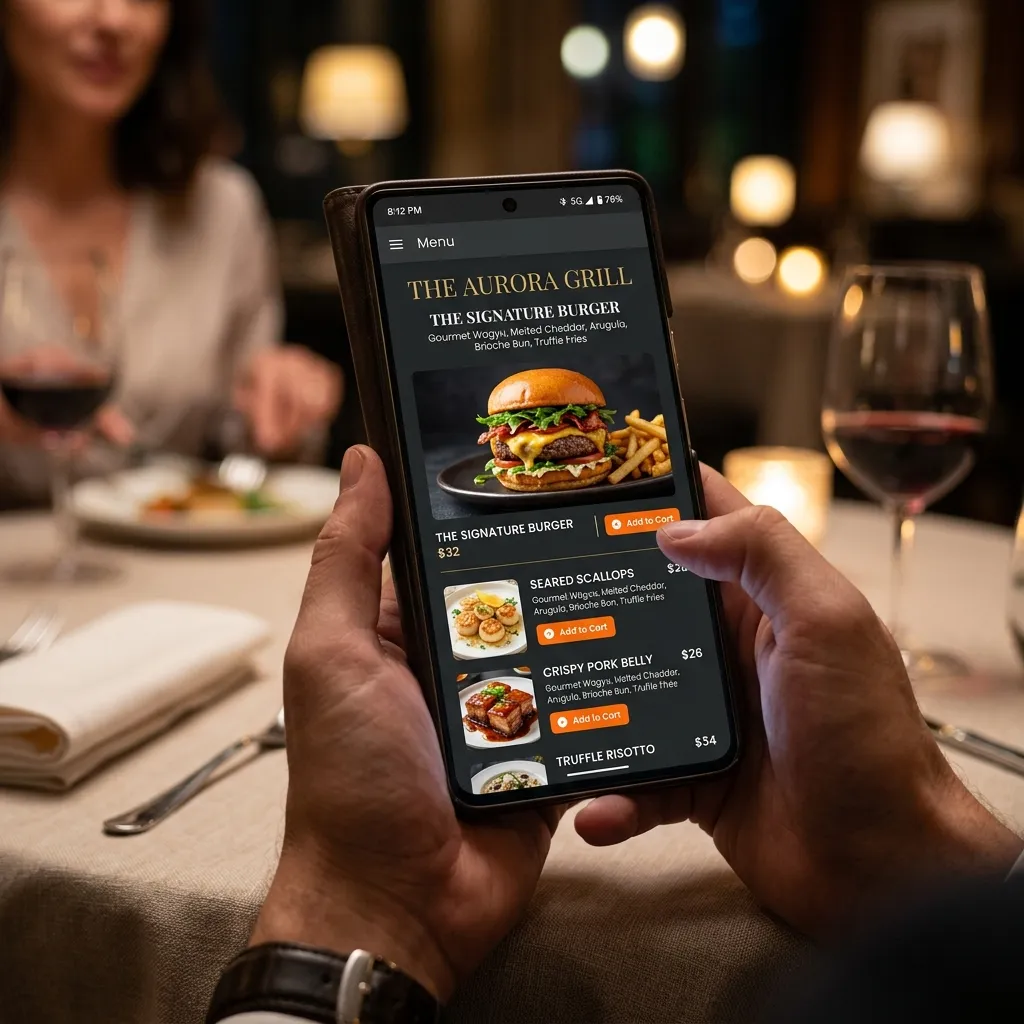 Digital Menu (QR Menu)